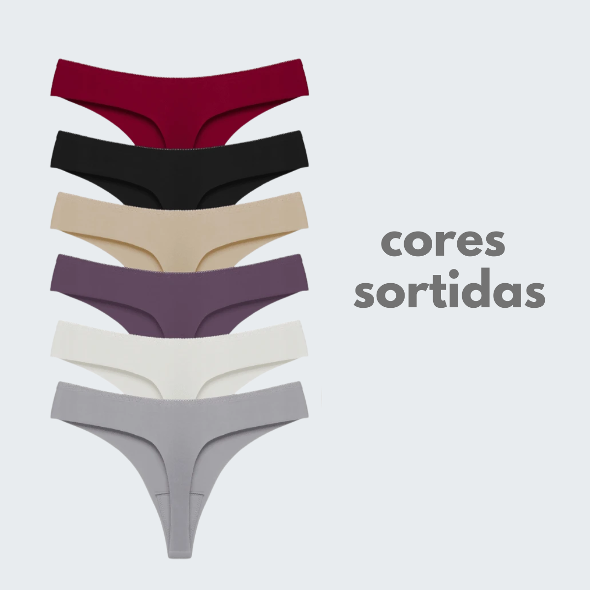 Calcinha Fio Dental Corte a Laser