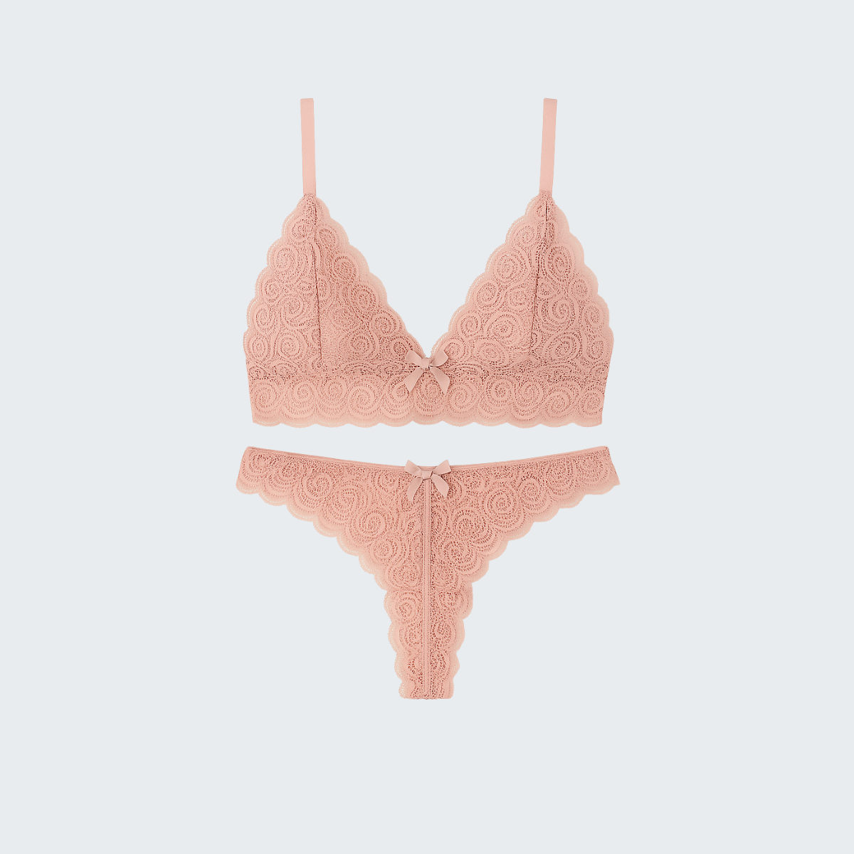Conjunto Lingerie Renda Calcinha e Sutiã Sensual
