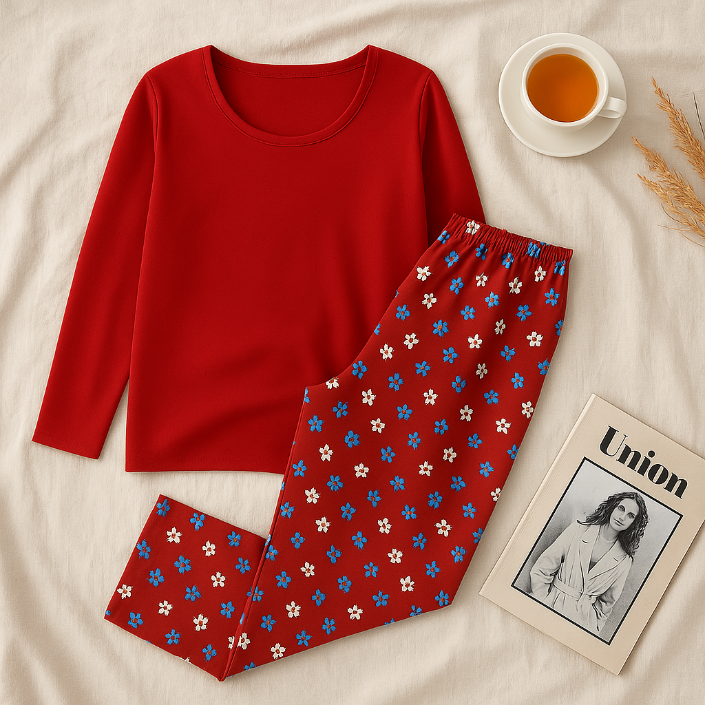 Pijama Feminino Suede