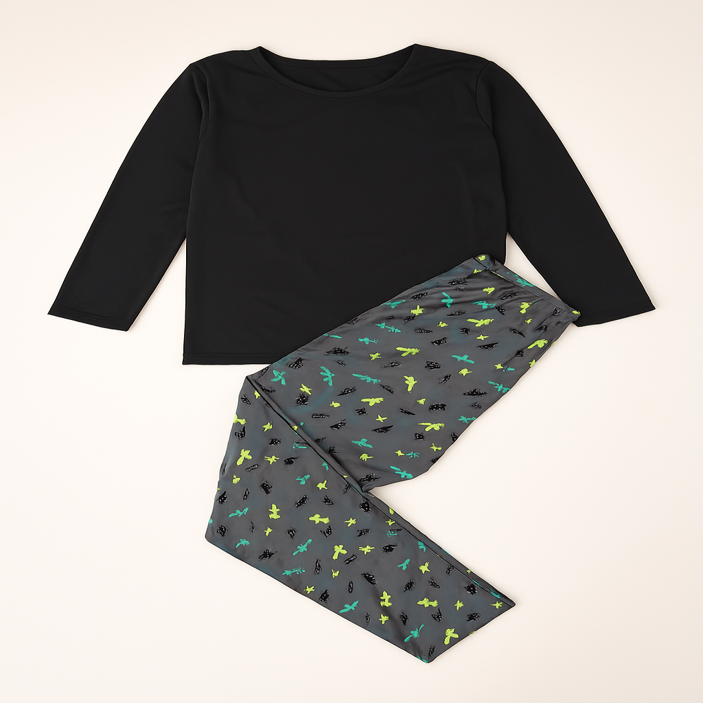 Pijama Feminino Suede