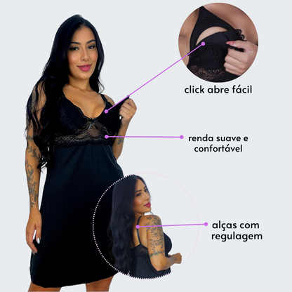 Camisola Amamentação sem Bojo