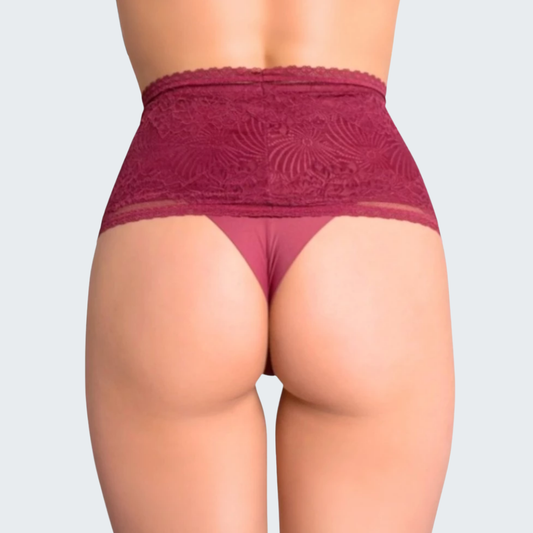 Calcinha Fio Duplo Cintura Alta