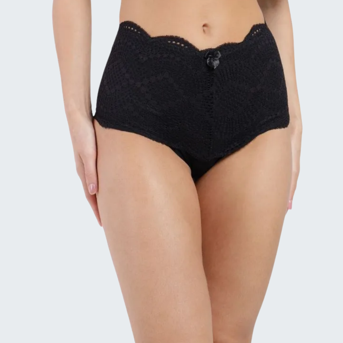 Calcinha Fio Duplo Cintura Alta