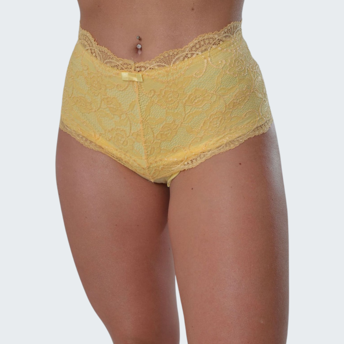Calcinha Fio Duplo Cintura Alta