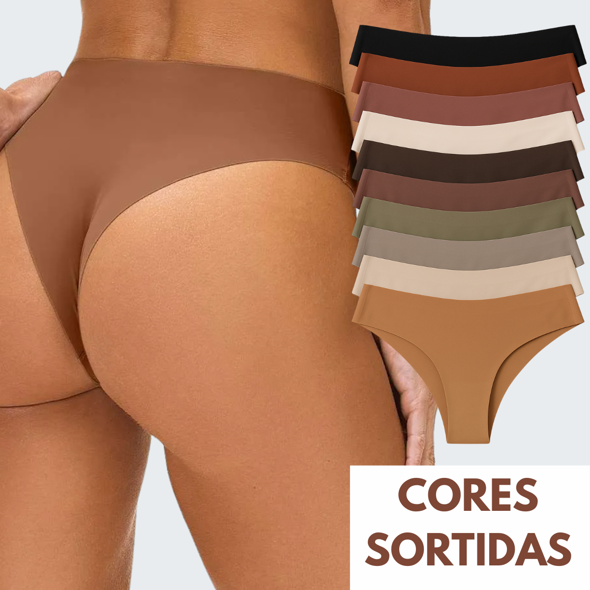 Calcinha Conforto Corte a Laser