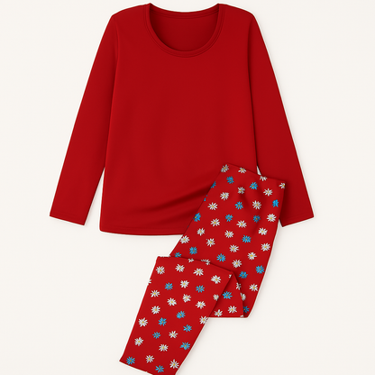 Pijama Feminino Suede